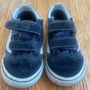 Vans, blue velcro, toddler size 7.5